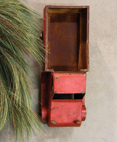 Vintage Red Truck Christmas Decor - The Fox Decor